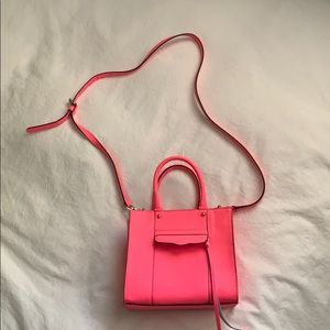 Neon Pink Mini MAB Rebecca Minkoff